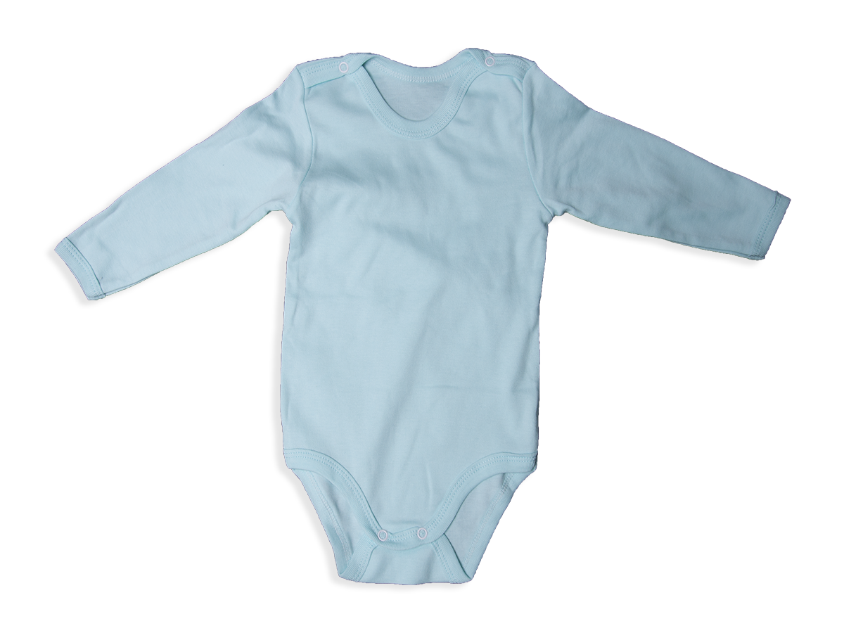 UNİSEX 12-24 AY UZUN KOLLU BADİ/DÜZ 