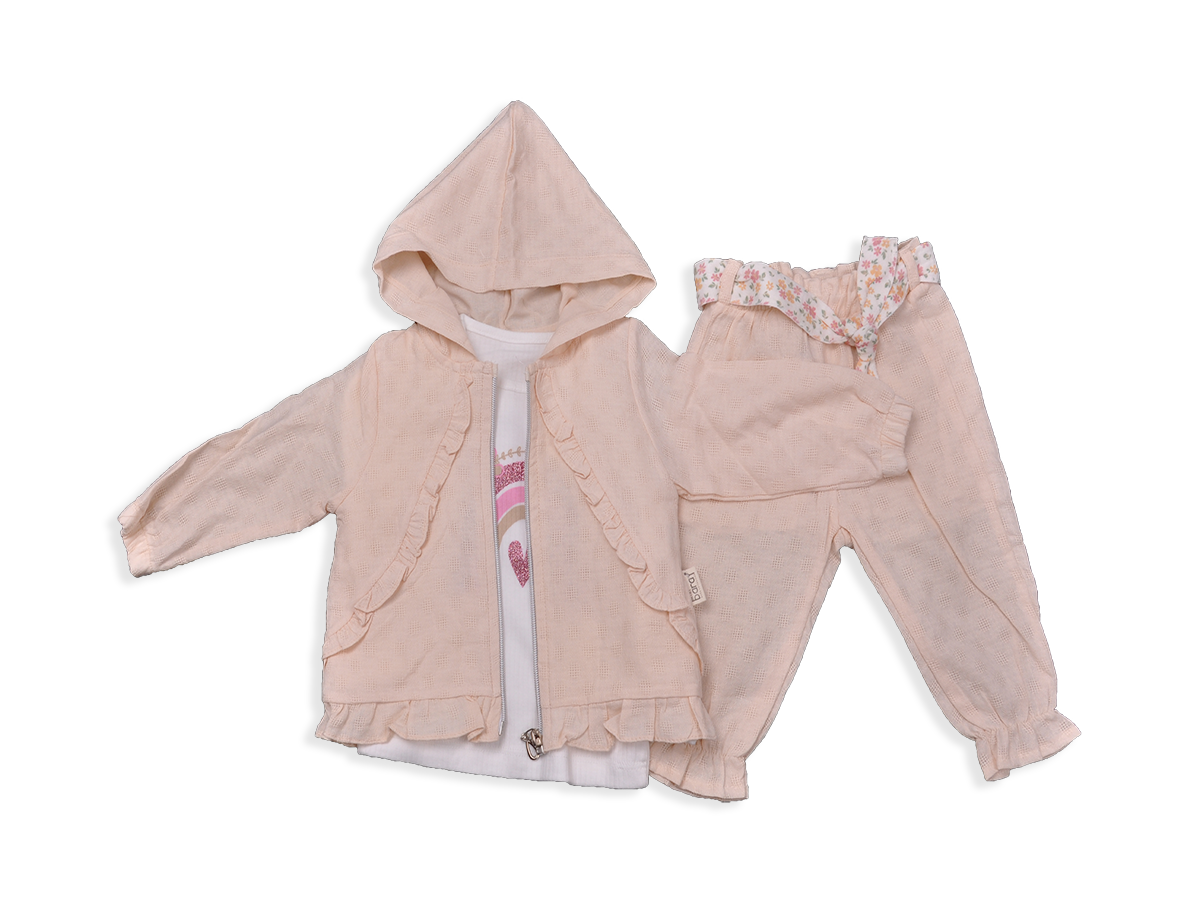 KIZ 9-18 AY FIRFIRLI HIRKALI KIZ TAKIM 