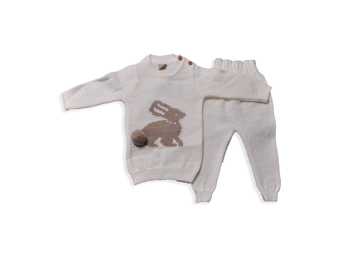 UNİSEX 3-12 AY TAVŞANLI 2LI TKM HARRY’S