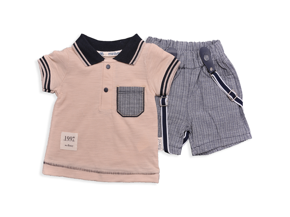 ERKEK 9-18 AY ORME YAKALI LACOS ERKEK TAKIM 