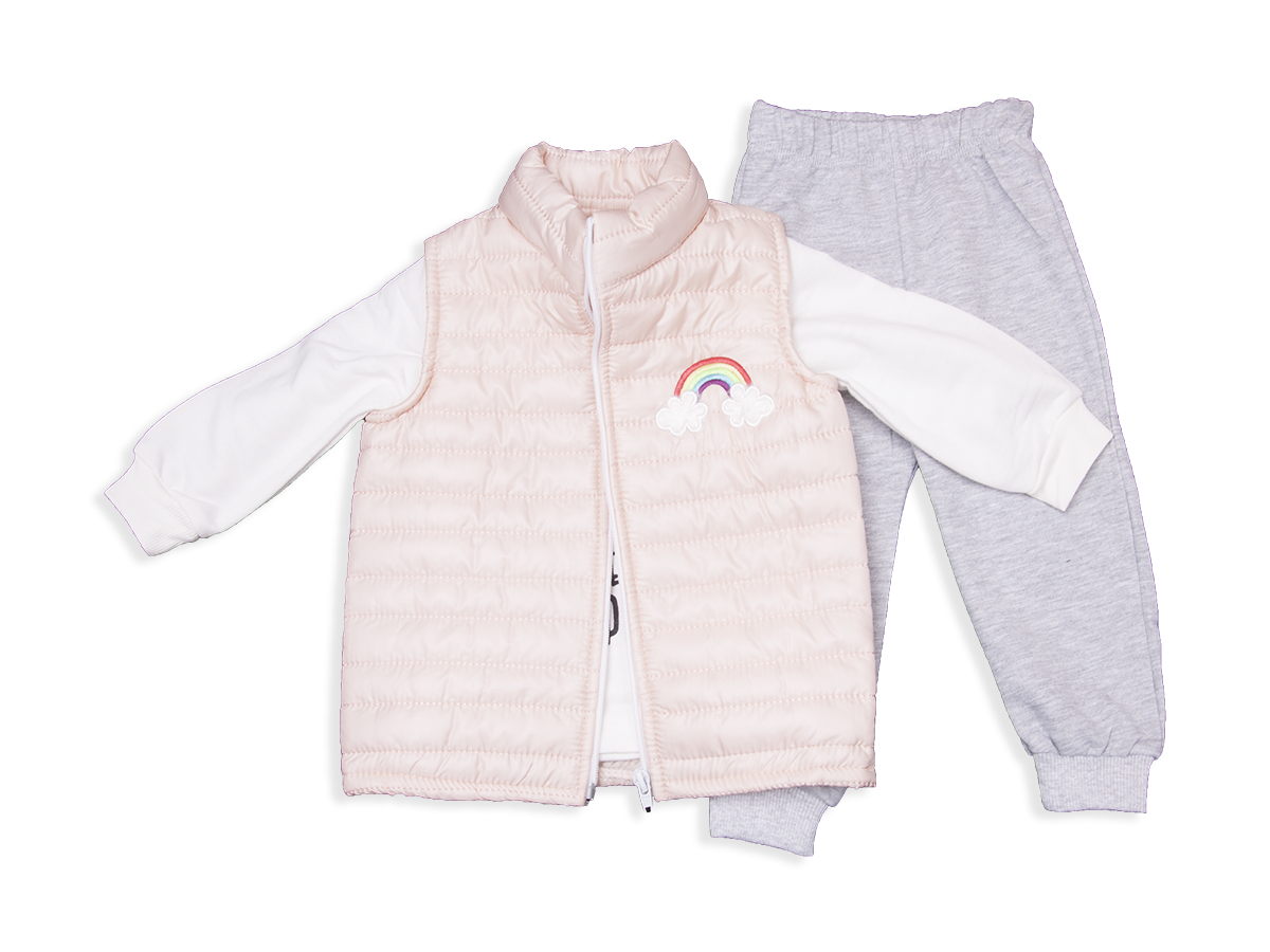 KIZ 1-4 YAS GÖKKUŞAĞİ YELEK