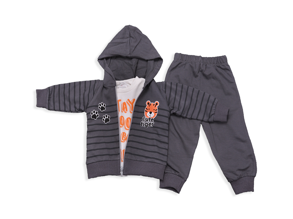 ERKEK 12 Ay,18 Ay,24 Ay,3 Yaş ÜÇLÜ 2İP TAKIM ERKEK ÇİZGİLİ