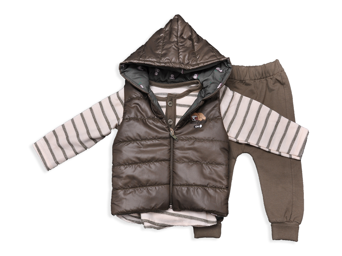 ERKEK 9-18 AY KOALA ŞİŞME YELEKLİ 3'LÜ TK