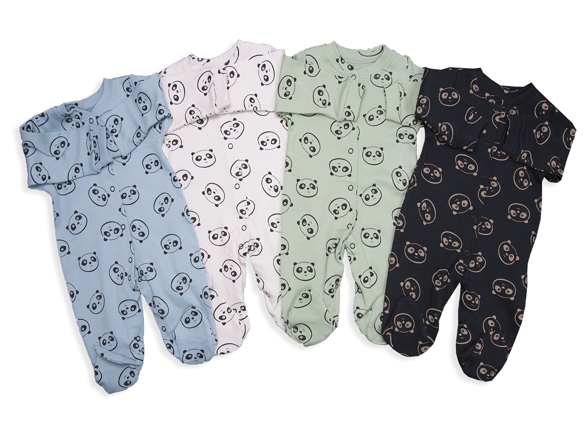 ERKEK 6-6 AY karışık desen tulum 6 ay