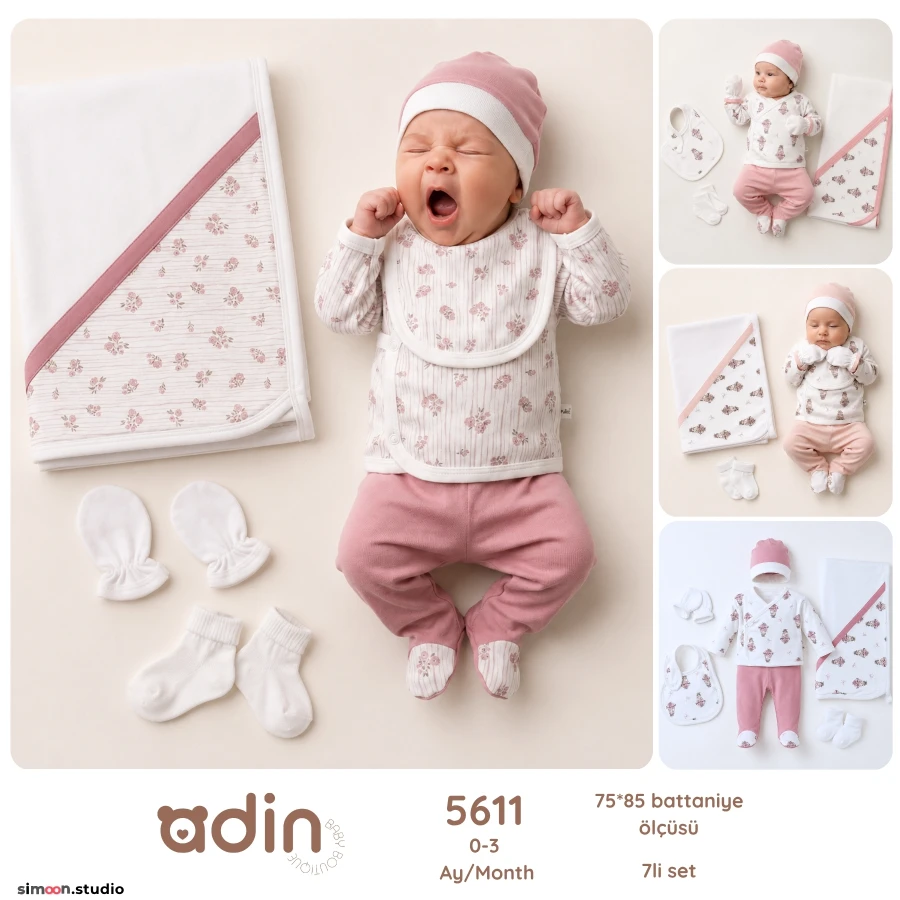 7LI ZIBIN SET UCAN BALON BASKILI