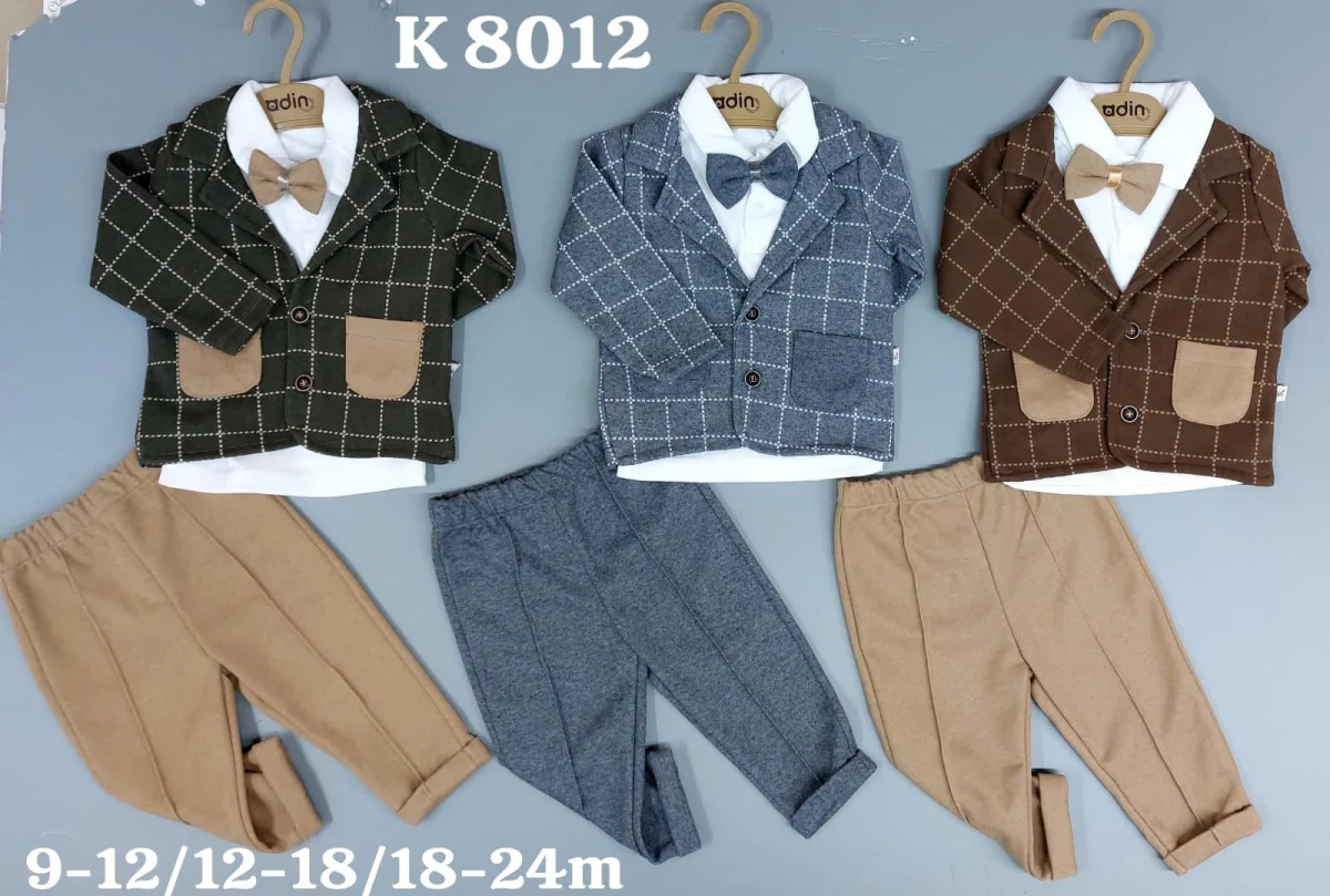 ACIK KARE CEKETLI CEPLI TAKIM