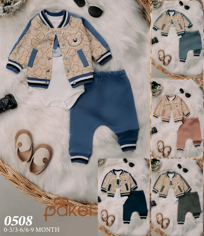 ERKEK 3-9 AY ÜÇLÜ TAKIM 