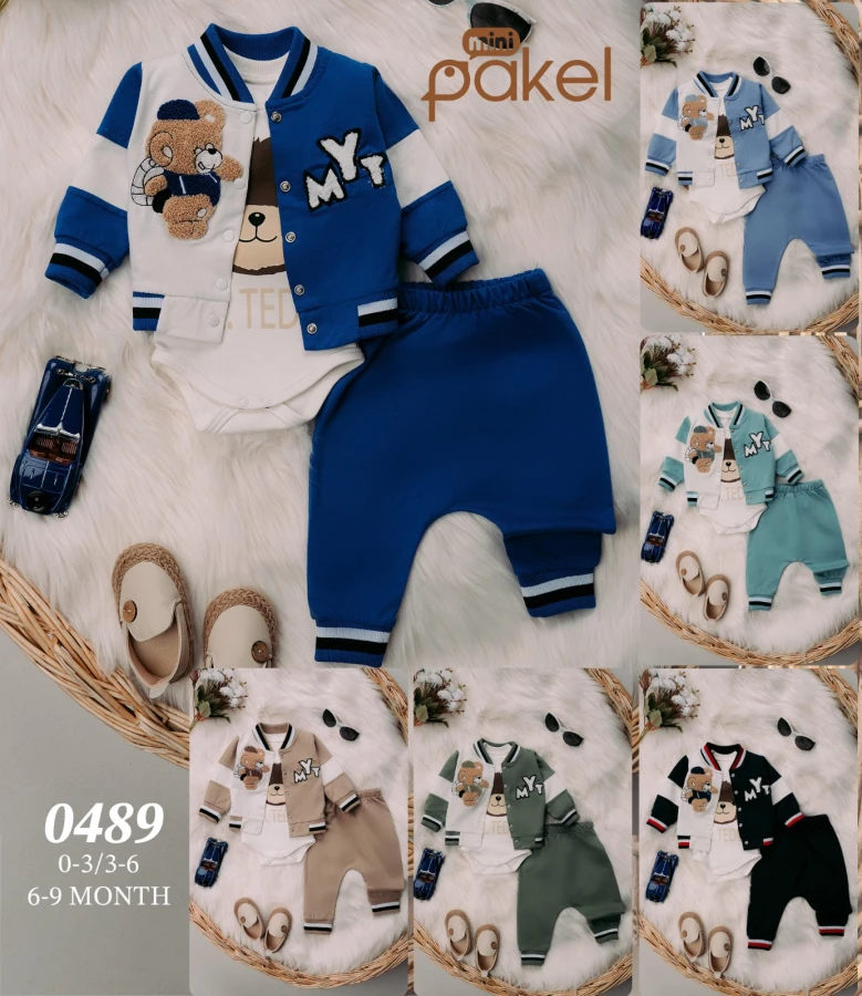 ERKEK 3-9 AY ÜÇLÜ TAKIM 