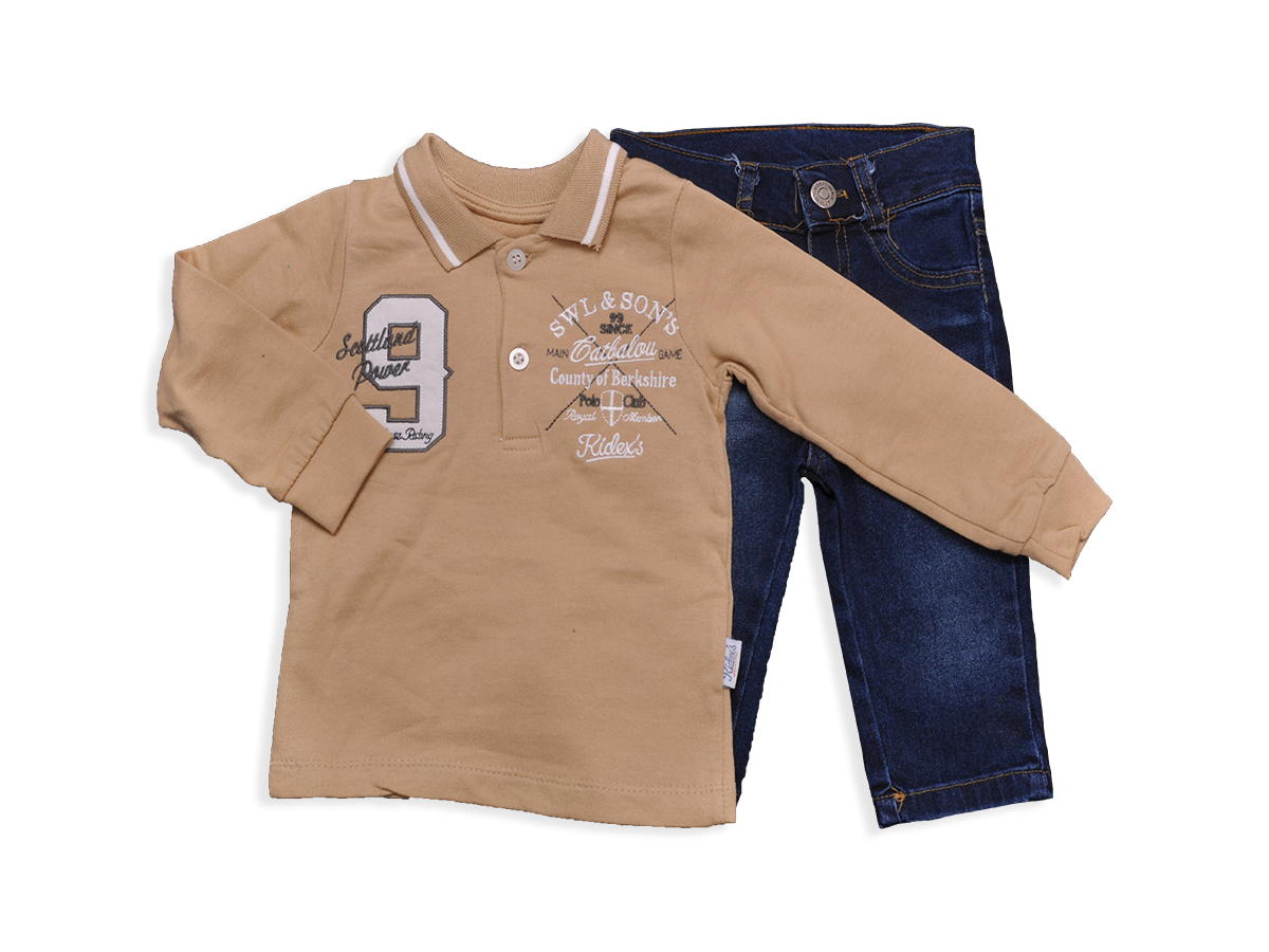 ERKEK 9-24 AY SWL&SON;’S NAKIŞLI ERKEK 2’Lİ TAKIM 