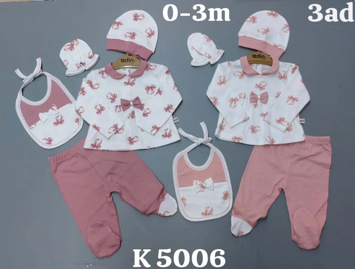 FIYONKLU KIZ 5LI SET