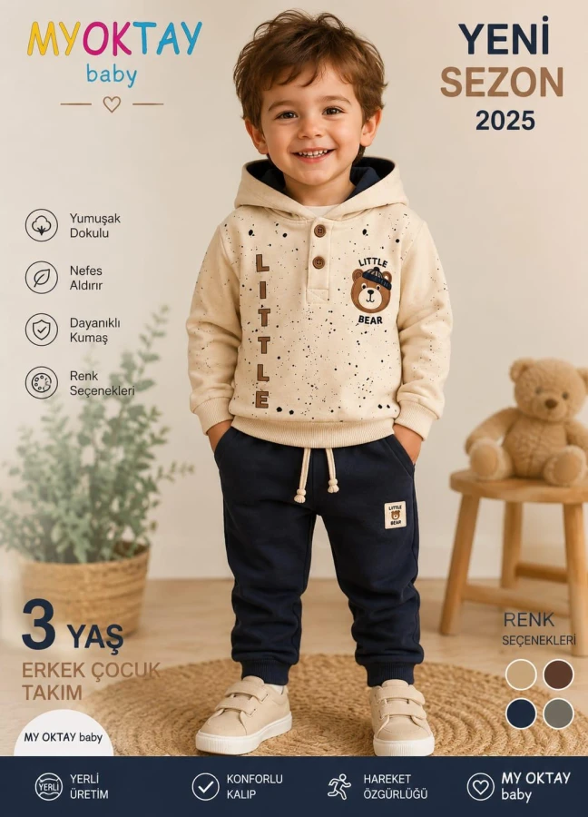 LITTLE AYI BASKILI ERKEK TKM