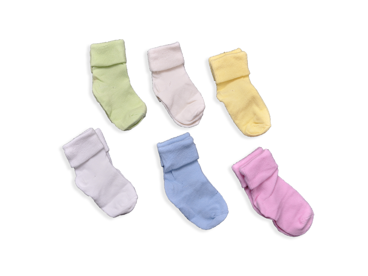 UNİSEX 2-9 AY LİKRALI KIVIRIK 6 RENK