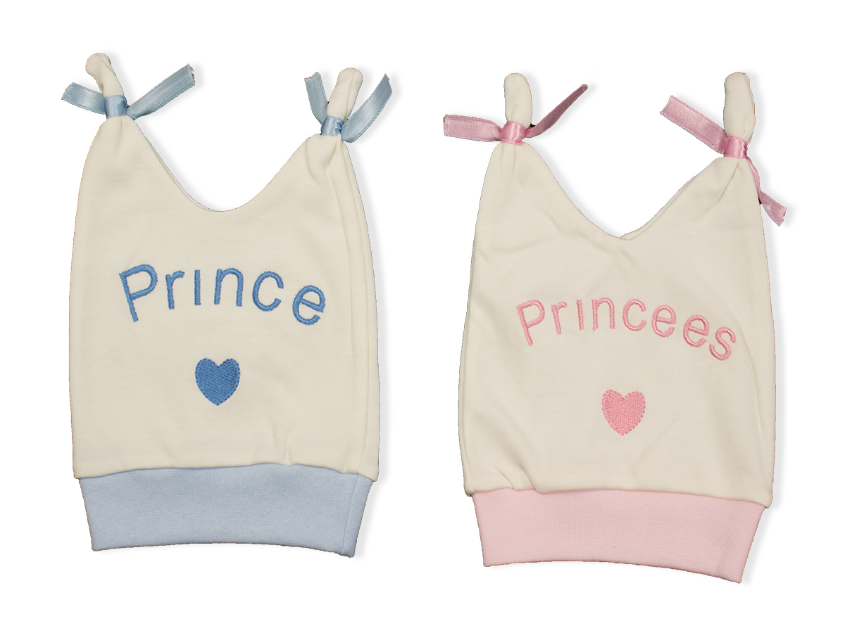 PRENS VE PRENSES NAKISLI ŞAPKA