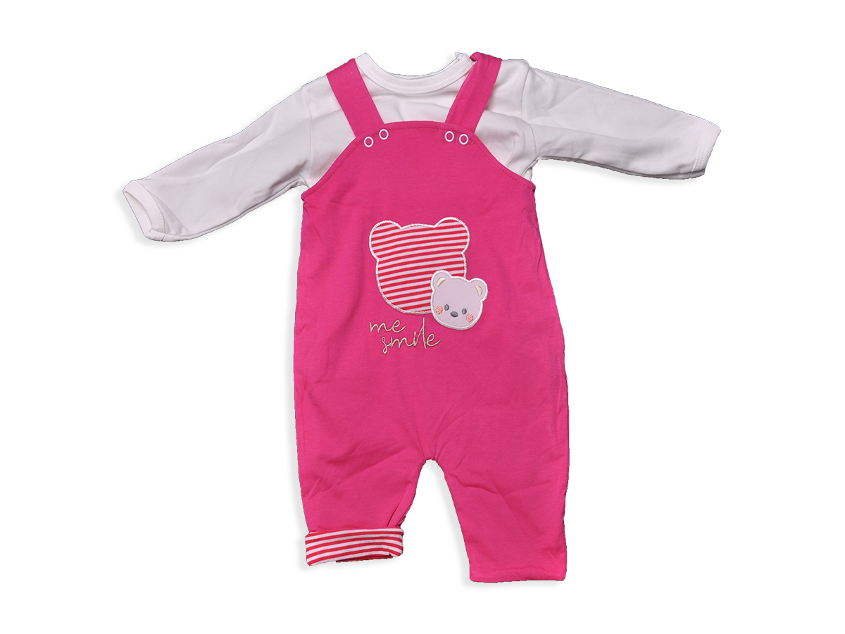 UNİSEX 6-12 AY ÇİZGİLİ 2Lİ SLOPET