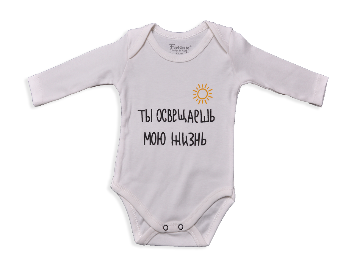 UNİSEX 3-18 AY UZUN KOL BODY 