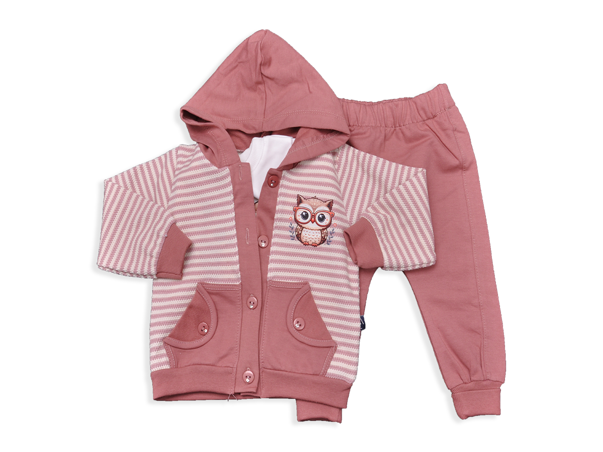 KIZ 9-18 AY BAYKUŞ 2İP 3'LÜ KIZ TK