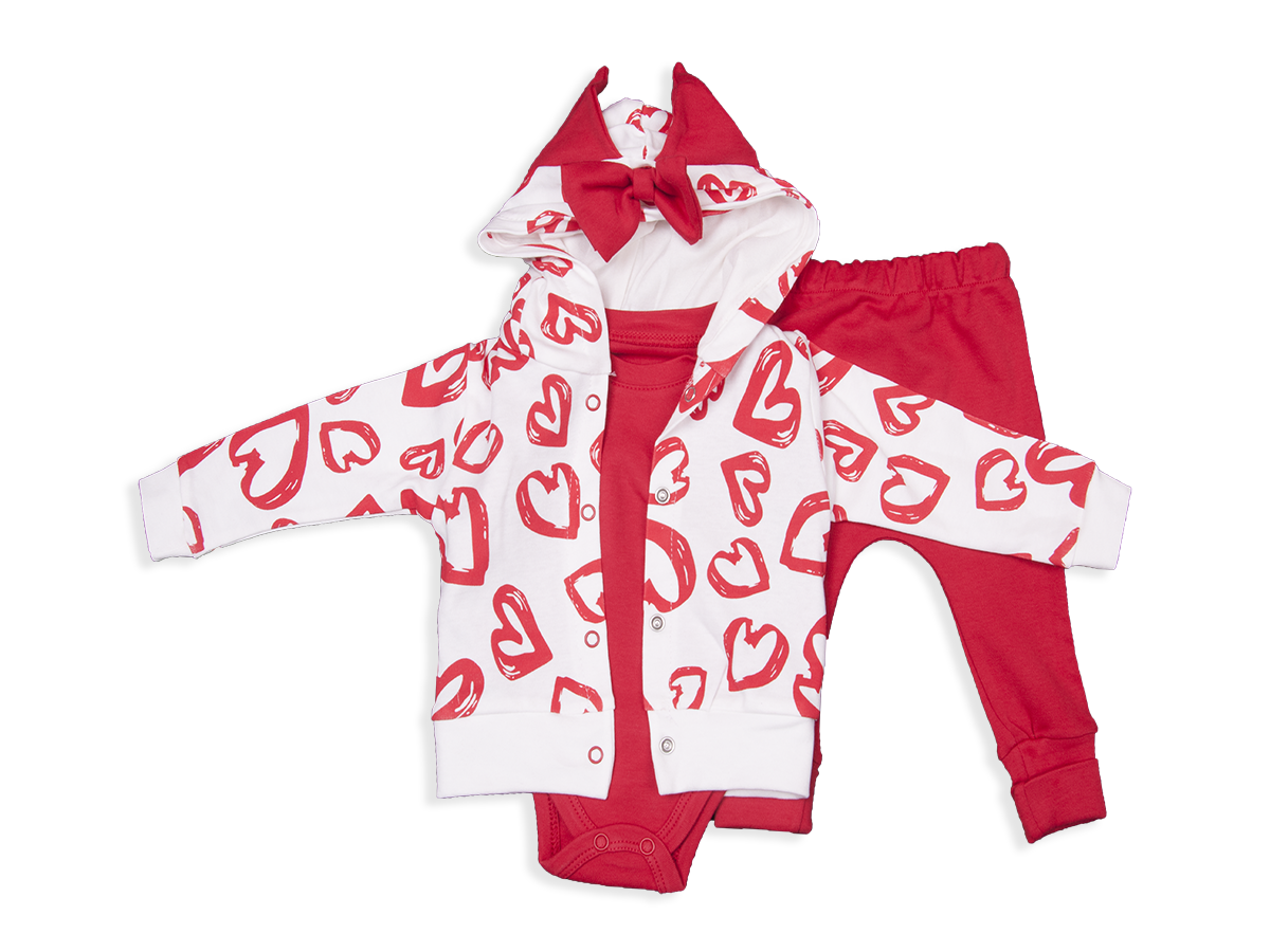 KIZ 3-9 AY KALPLİ BASKI ZIBINLI 3 LÜ TAKIM