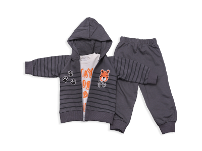 ERKEK 12 Ay,18 Ay,24 Ay,3 Yaş ÜÇLÜ 2İP TAKIM ERKEK ÇİZGİLİ