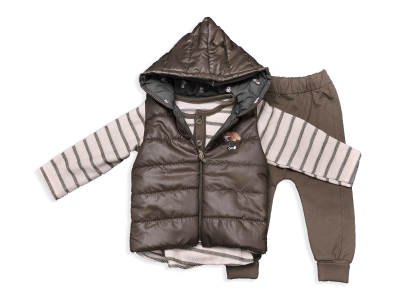 ERKEK 9-18 AY KOALA ŞİŞME YELEKLİ 3'LÜ TK