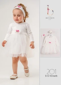 BELI OMUZU DANTELLI ELBISE
