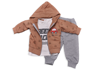 ERKEK 9-24 AY 2İP 3LÜ TAKIM CARS