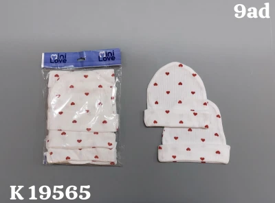 KALP BASKILI TEK RENK SAPKA 9LU