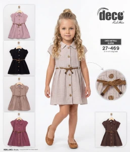 YAKALI KEMERLI ORIS ELBISE