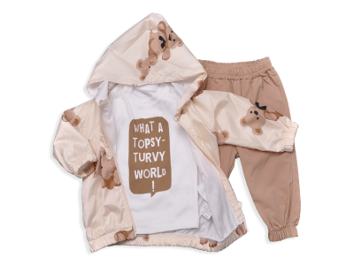 ERKEK 9-24 AY MİKRO AYICIKLI ERKEK YAĞMURLUK TAKIM 